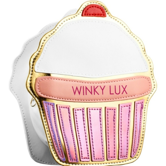 🍰🆕Winky Lux Cupcake bag & lip trio BRAND NEW - Picture 2 of 8